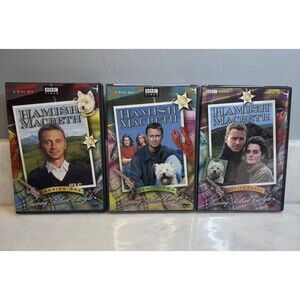 HAMISH MACBETH SERIES 1 - 3, ROBERT CARLYLE, DVD - SERIES 2 & 3 - SEALED
